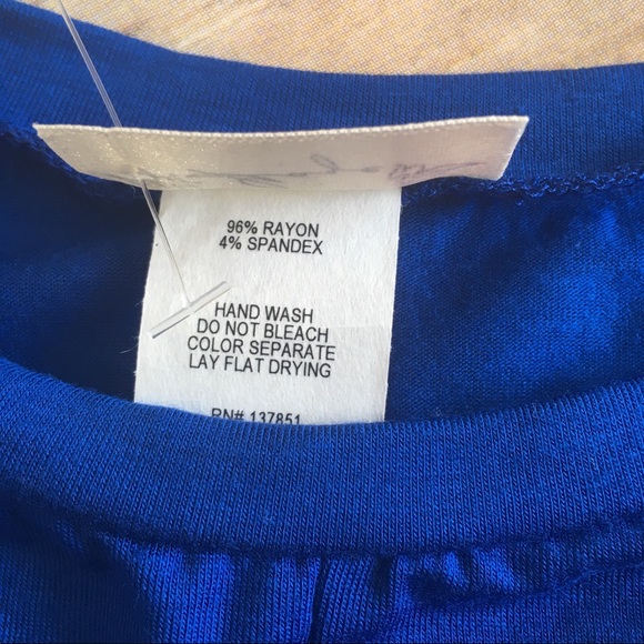 Small Royal Blue Twist Crop Top Last One! - Picture 8 of 8